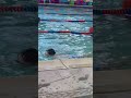 8 year old first time swimming the full length of the pool! #shorts #swimming #kidsvideo