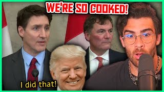 Canada RETALIATES with Tariffs on US | Hasanabi Reacts