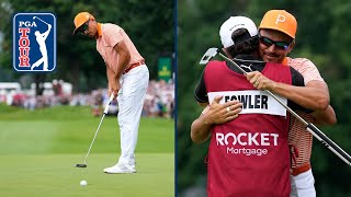 Every shot from dramatic playoff at 2023 Rocket Mortgage Classic