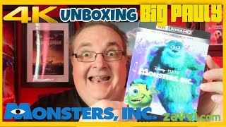 Disney / Pixar MONSTERS INC. 4K Unboxing - ZAVVI Exclusive