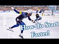 How To skate faster! | 5 Most common Start mistakes (and how to fix them)