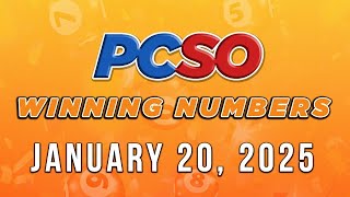 P30M Jackpot Grand Lotto 6/55, 2D, 3D, 4D, and Megalotto 6/45 | January 20, 2025