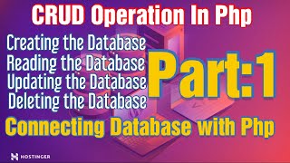 How to connect Database with php Part 1| CRUD Operation | Devil Programmer