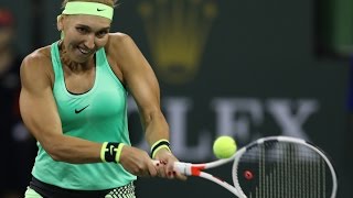 BNP Paribas Open 2017: Angelique Kerber vs. Elena Vesnina | Highlights