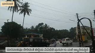 ಧಾರವಾಡ | ಪುನರ್ವಸು ಮಳೆ ಅಬ್ಬರ