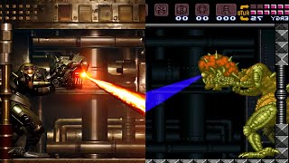 Comparison Mother Brain Super Metroid: With Video-to-Video AI and Runway Gen-3