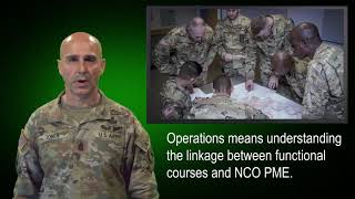 NCO Common Core Competency - Operations