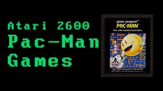 LGR - Atari 2600 Pac-Man Clones