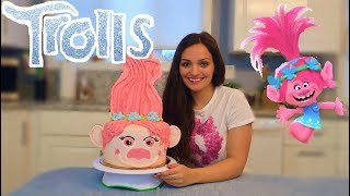 PRINCESS POPPY TROLLS CAKE!!! | Frenchies Bakery