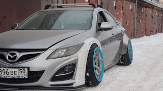 Расширение арок металлом / Wide Body Mazda 6 /