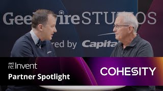 GeekWire Studios: AWS re:Invent Spotlight | Cohesity