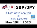 GBP JPY Elliott Wave Analysis | Forex Forecast May 19, 2023 | GBPJPY Analysis Today