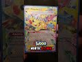 Pokemon Surging Sparks Pikachu EX Double Rare Error  #pokemontcg #surgingsparks #pikachu #charizard