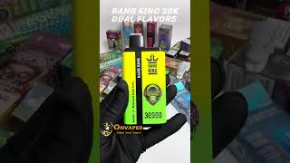 Super Hot Bang King 30k Puffs Dual Flavors Disposable Vape  #puffs #disposablevapepen #onvaper