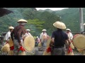 虫送り・太鼓踊り・・・仁淀川町椿山