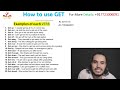 how to use 👉get vs make grammar rules phrasal verbs part 10