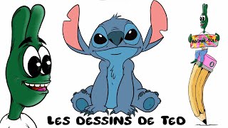 COMMENT DESSINER STITCH / LILO ET STITCH / DISNEY / TUTO DESSIN