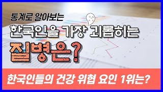 한국인의 건강을 가장 괴롭히는 질병은 무엇일까?