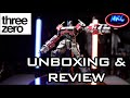 THREEZERO Optimus Prime ROTB DLX collectible figure Unboxing & Review