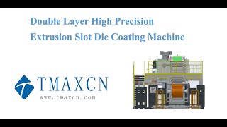 Double Layer High Precision Extrusion Slot Die Coating Machine For Lithium Battery Electrode Making