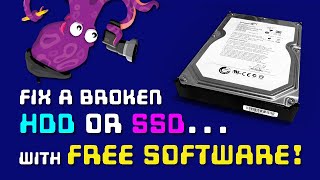 🔧 Fix a broken HDD or SSD with free software: Seatools from Seagate