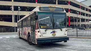 New Jersey Transit 2011 NABI 416.15 5857 on Route 85