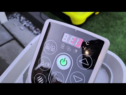 What temperature should I leave my lazy spa on overnight?