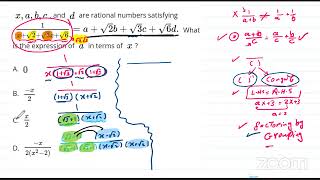 Mr.Bayoumy simplifying identical hard idea for 750+ students