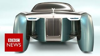 Rolls-Royce shows 'floating' future car - BBC News