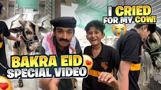 I Cried for my Cow!🐄😭| Different People In Cow Mandi😡 |  Bakra Eid Special!🐄 | Vampire YT