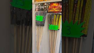 Thunder Rockets - In Demand #fireworks At Middleton #fireworkshop #manchester