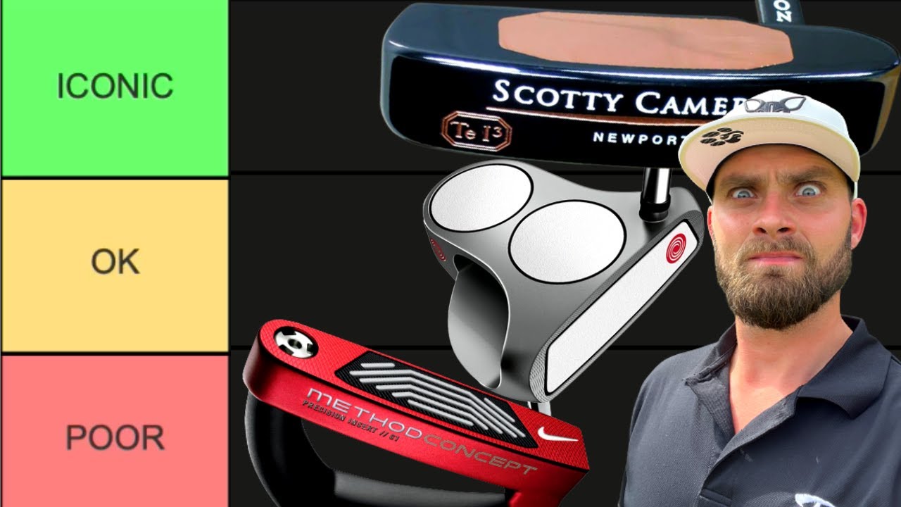 RANKING All Time BEST To WORST Putters!? - YouTube