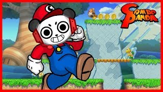 Super Mario Wii U SPEED RUN Let's Play with Combo Panda