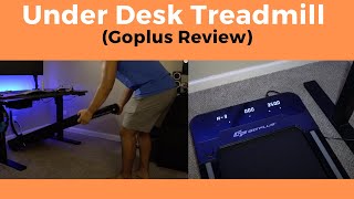 Best Under Desk Treadmill [Goplus Under Desk Electric Treadmill Review]