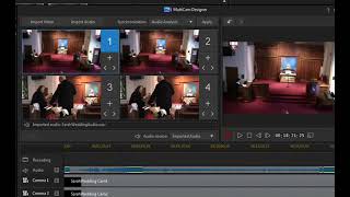 Multicamera editing in CyberLink PowerDirector Ultimate