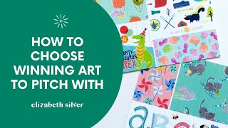 What Art Should I Use to Pitch my Surface Pattern Design Portfolio? | Elizabeth Silver