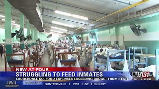 Lauderdale County struggling to feed inmates