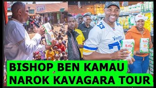 🔥🔥BISHOP BEN KAMAU STORM NAROK TOWN WITH GOODIES RECEIVING A LOT OF LOVE FROM MAASAI \u0026 KIKUYUs🥰RAHA🥰