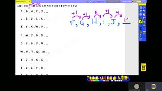 11+ Verbal Reasoning SIngle Letter Sequence