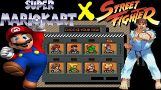 Hyper Street Kart Playthrough With Commentary  - Super Mario Kart ROM Hack - The16BitPrick