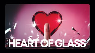 CUT A GLASS HEART IN 3 MINUTES - Stained Glass Tutorial