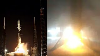 SpaceX Starlink 108 launch and Falcon 9 first stage landing, 24 September 2023