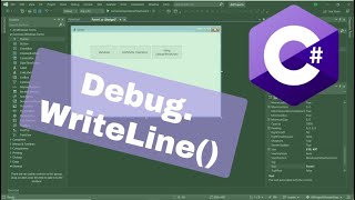 C# - Debug.WriteLine(), Visual Studio Output Window