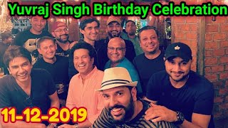 Yuvraj Singh birthday with Sachin Tendulkar | zaheer Khan | Harbhajan | M S Dhoni