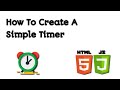 How To Create A Simple Timer Using HTML And JavaScript In Spck Code Editor