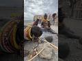 Turkana tribe starts a fire #shorts