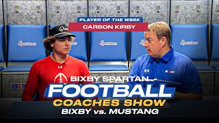 Bixby Spartan Football Coaches Show - Mustang High School - 10-25-2024