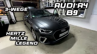 Audi A4 Car-Hifi Upgrade: Premium 3-Wege-System und maßgefertigter  Subwoofer