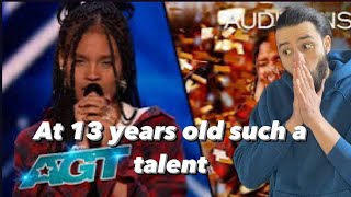 13-Year-Old Wows AGT Judges with Unbelievable Voice REACTION