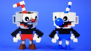 How to Build LEGO Cuphead & Mugman | All Color Variants Custom Cuphead Build